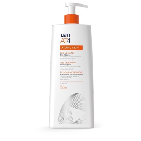 LETI AT4 GEL DE BAÑO  1 BOTELLA 750 ML
