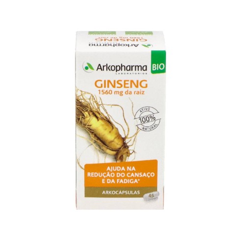 ARKOCAPSULAS GINSENG BIO  45 CAPSULAS