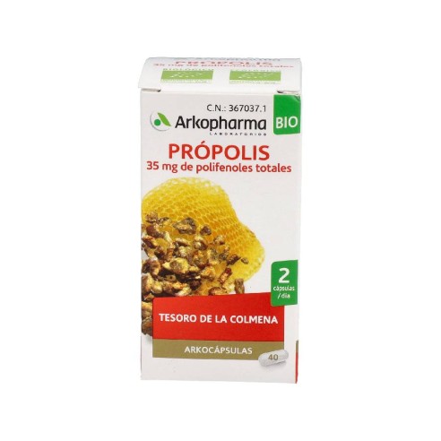ARKOCAPSULAS PROPOLIS BIO  40 CAPSULAS