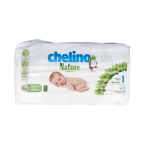 PAÑAL INFANTIL CHELINO NATURE T - 1 28 U