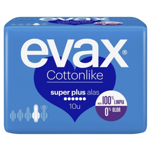 COMPRESAS HIGIENICAS FEMENINAS EVAX...