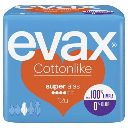 COMPRESAS HIGIENICAS FEMENINAS EVAX...