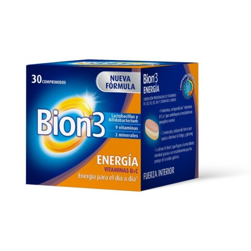 BION 3 ENERGIA  30 COMPRIMIDOS