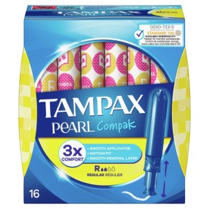 TAMPAX COMPAK PEARL TAMPON...