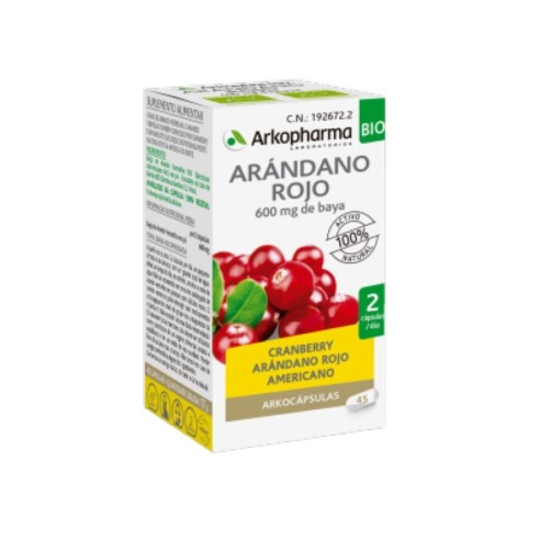 ARKOPHARMA ARANDANO ROJO BIO  45...