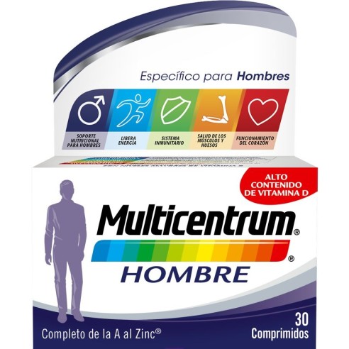 MULTICENTRUM HOMBRE  30 COMPRIMIDOS