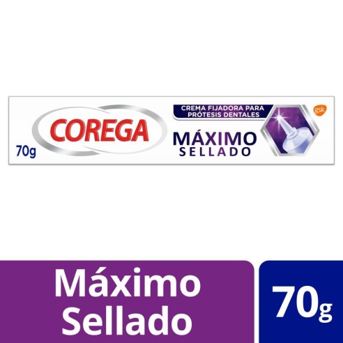 COREGA MAX FIJACION  SELLADO ADHESIVO...