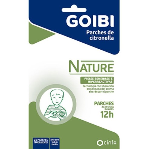 GOIBI PARCHES DE CITRONELA  24 PARCHES