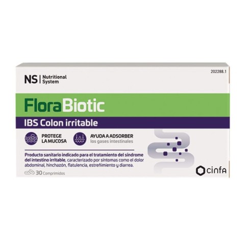 NS FLORABIOTIC IBS COLON IRRITABLE...