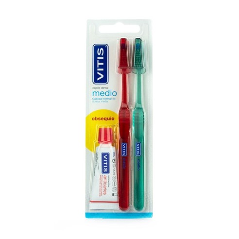 CEPILLO DENTAL ADULTO VITIS MEDIO DUPLO