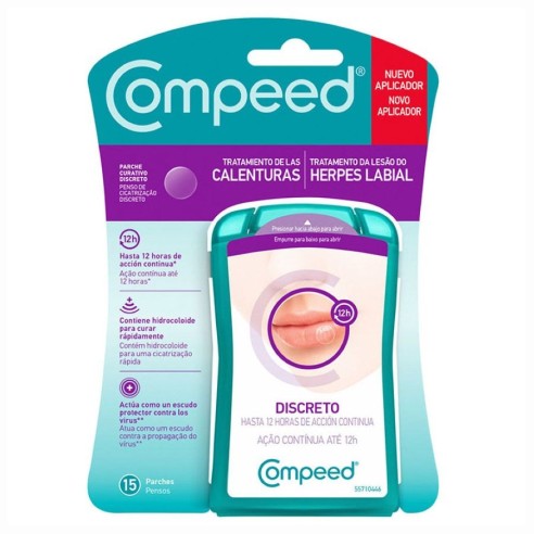 COMPEED HERPES LABIAL  15 PARCHES