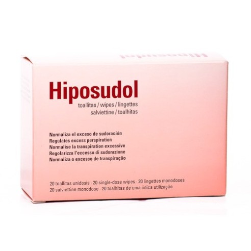HIPOSUDOL TOALLITAS  20 TOALLITAS 3 ML