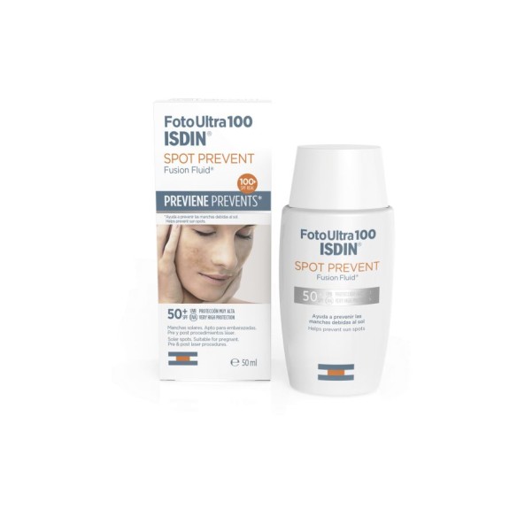FOTOULTRA 100ISDIN SPOT PREVENT FUSION FLUID  1 ENVASE 50 ML