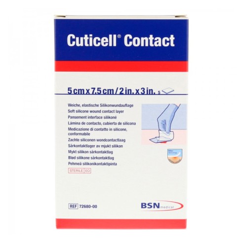 LEUKOPLAST CUTICELL CONTACT  5 X 7,5...