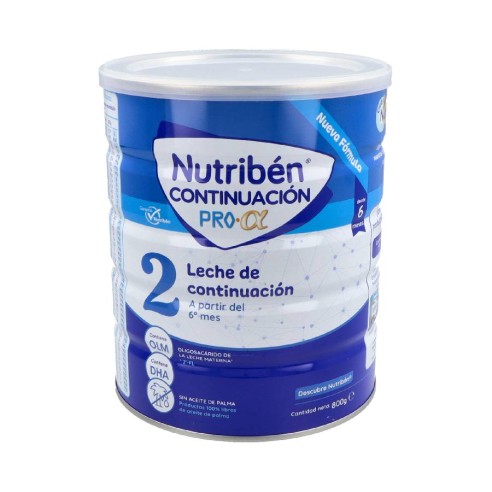 NUTRIBEN CONTINUACION 2 ENVASE 800 G
