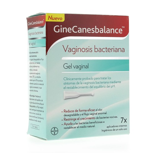 GINECANESBALANCE GEL  7 TUBOS 5 ML