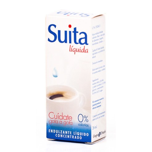 SUITA LIQUIDA SACARINA 1 ENVASE 24 ML