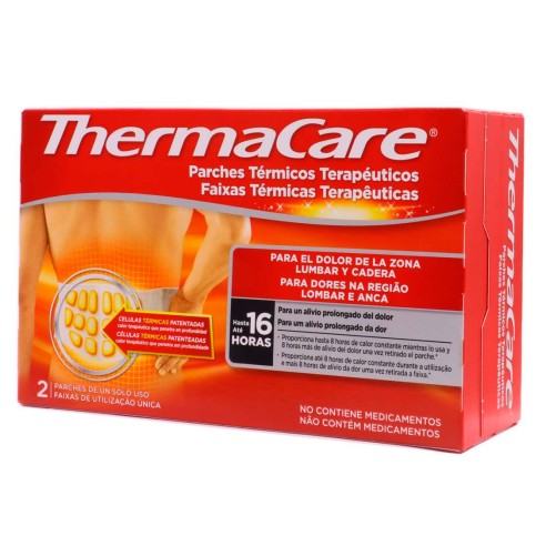 THERMACARE PARCHE TERMICO ZONA LUMBAR...