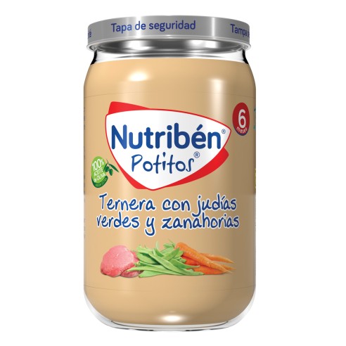 NUTRIBEN TERNERA CON JUDIAS VERDES Y...