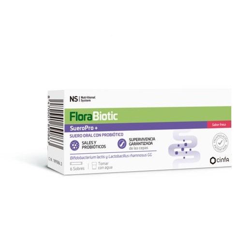 NS SUEROBIOTIC  6 SOBRES FRESA