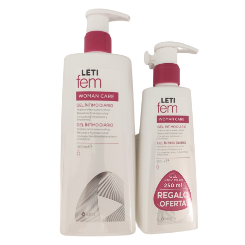LETIFEM PACK GEL INTIMO 500 ML  GEL...