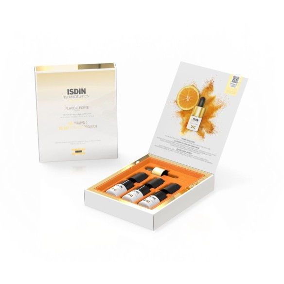 ISDINCEUTICS FLAVO-C FORTE  3 UNIDADES