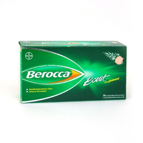 BEROCCA BOOST  30 COMPRIMIDOS...