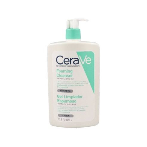 CERAVE GEL LIMPIADOR ESPUMOSO  1 L
