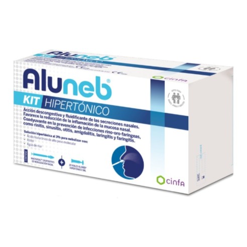 ALUNEB HIPERTONICO  KIT 20 VIALES 5...