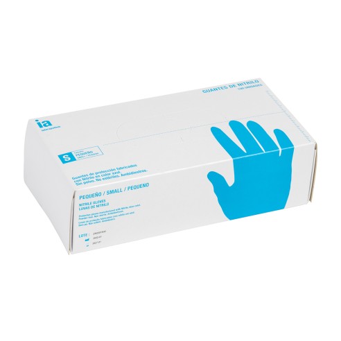 GUANTES DE NITRILO SIN POLVO...