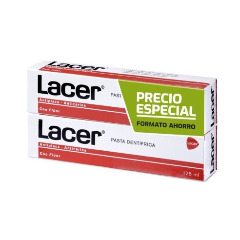 LACER PASTA DENTAL DUPLO 125 ML