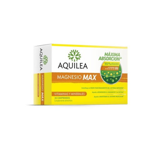 AQUILEA MAGNESIO MAX  30 COMPRIMIDOS