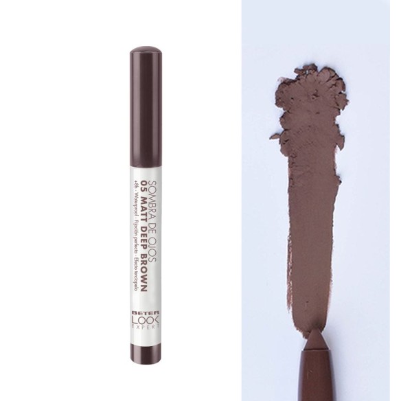 SOMBRA DE OJOS BETER LOOK EXPERT  COLOR 05 MATT DEEP BROWN