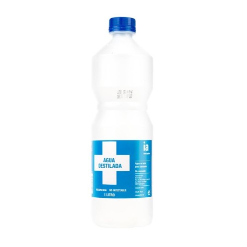 AGUA DESTILADA INTERAPOTHEK  1 L