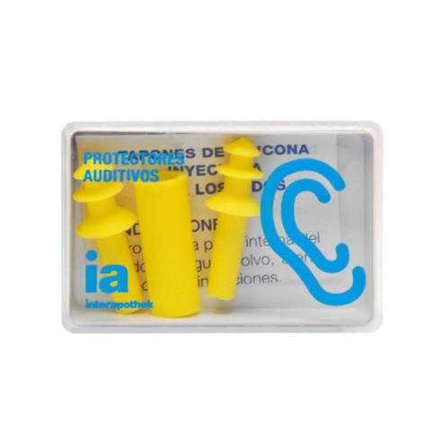 TAPONES OIDOS SILICONA INTERAPOTHEK...