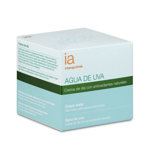 INTERAPOTHEK CREMA DE DIA AGUA DE UVA...