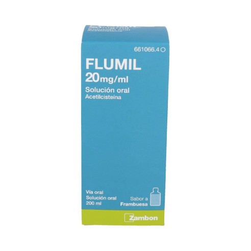 FLUIMUCIL PEDIATRICO 20 MG/ML SOLUCION ORAL 1 FRASCO 200 ML