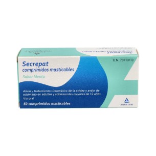 SECREPAT 50 COMPRIMIDOS...