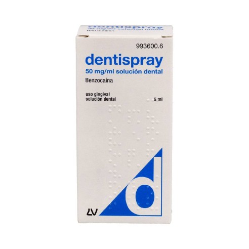 DENTISPRAY 50 MG/ML SOLUCION DENTAL 1...