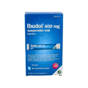 IBUDOL 400 MG 20 SOBRES...