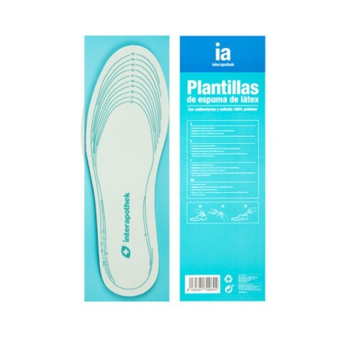 PLANTILLAS INTERAPOTHEK ESPUMA DE LATEX