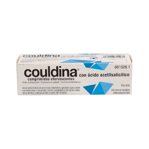 COULDINA CON ACIDO ACETILSALICILICO...