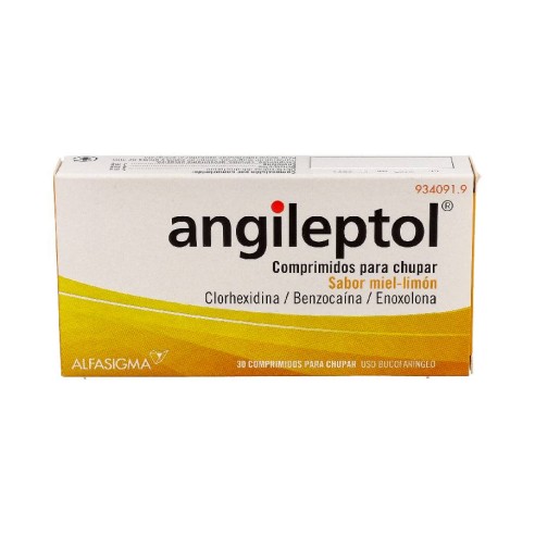 ANGILEPTOL 30 COMPRIMIDOS PARA CHUPAR...