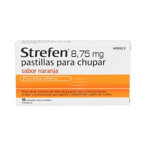 STREFEN 8,75 MG 16 PASTILLAS PARA...