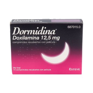 DORMIDINA 12,5 MG 14...