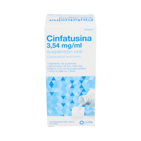 CINFATUSINA 3,54 MG/ML SUSPENSION ORAL 1 FRASCO 200 ML