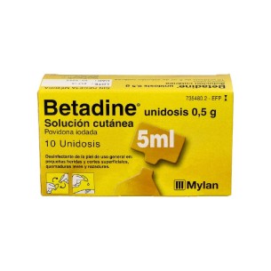 BETADINE UNIDOSIS 100 MG/ML...