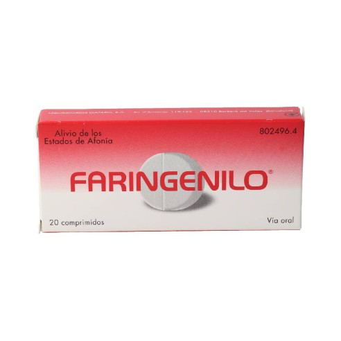FARINGENILO 20 COMPRIMIDOS PARA CHUPAR