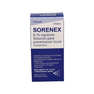 SORENEX 8,75 MG/DOSIS...