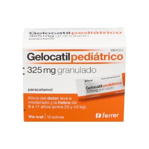 GELOCATIL 325 MG 12 SOBRES...